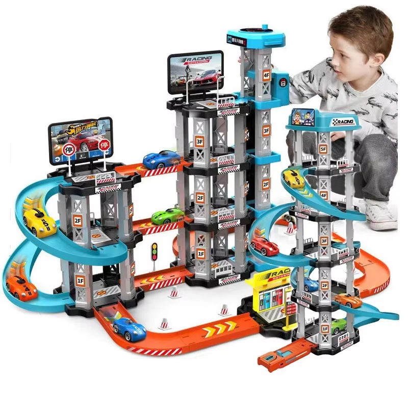 Catapult Launcher Toy - Giocattolo Pista da Corsa per Auto,