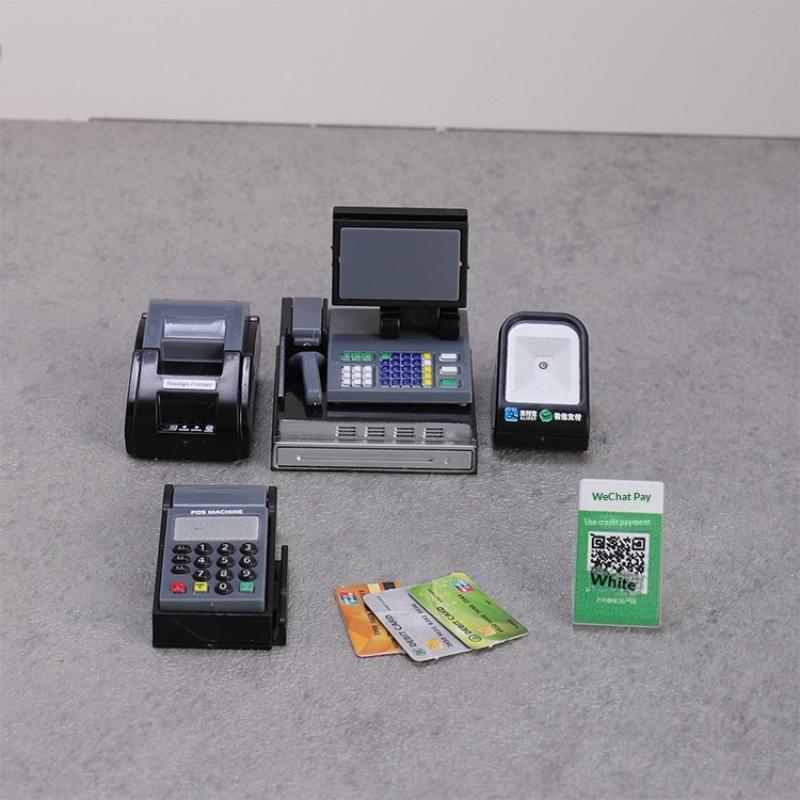 Toy Cash Register - Set di figurine da collezione a