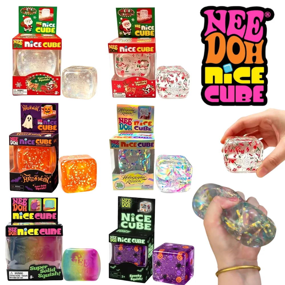 Kids Toys Xmas - NeeDoh Giocattolo Antistress a Forma di