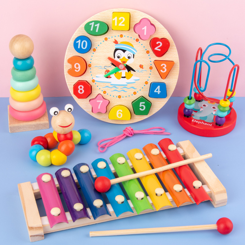 Kids Toys 3 Year Old - Montessori Giocattoli per bambini Bambini Puzzle