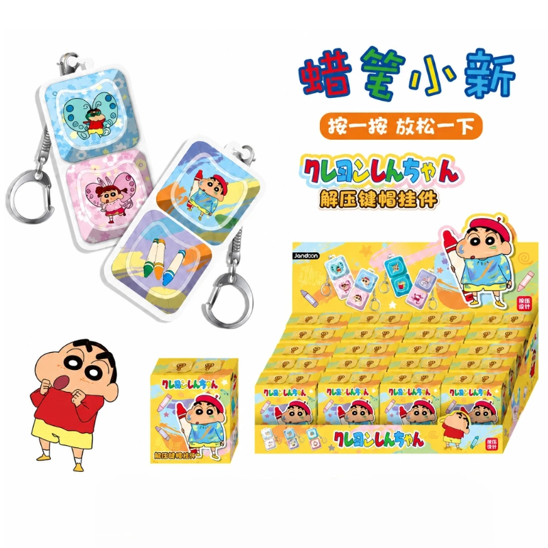 Kids Toys 3 Year Old - Nuovo Portachiavi a Ciondolo Crayon Shin