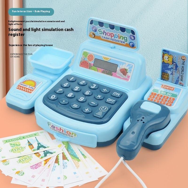 Toy Cash Register - Nuovo·1Set Gioco Elettronico con Effetti Luminosi