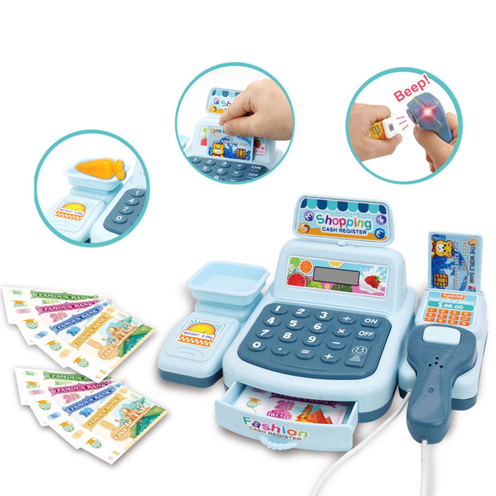 Set Giocattolo Registratore di - Toy Cash Register recensione e prezzo