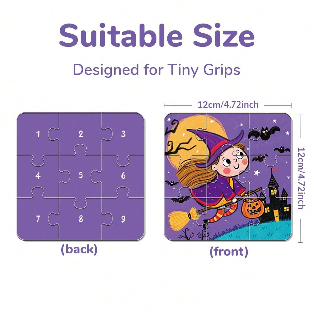 Puzzle di Halloween 4 in 1 per - Kids Toys Xmas recensione e prezzo